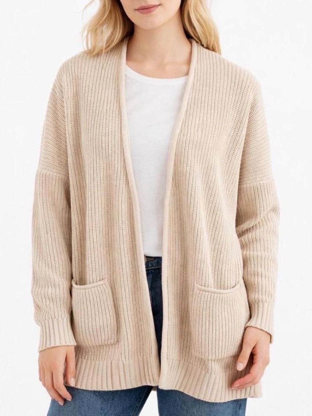 Universal Thread Knit Cardigan in Cream